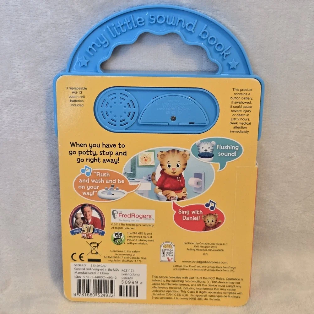 Daniel Tiger's Potty Time! Childrens Toilet Training Sound Book WORKS